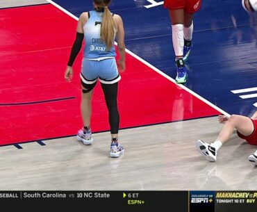 "B**CH" Caitlin Clark RAMMED By Chennedy Carter, NO FLAGRANT Or Review! Angel Reese CELEBRATES It