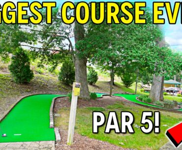 The WORLD’S LONGEST Mini Golf Course! - New BIGGEST COURSE?!
