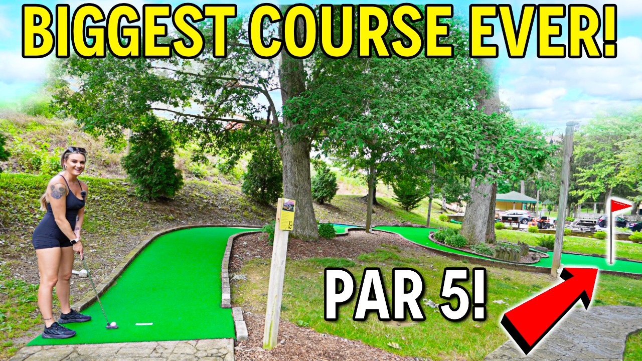 The WORLD’S LONGEST Mini Golf Course! – New BIGGEST COURSE?! The WORLD’S LONGEST Mini Golf Course! - New BIGGEST COURSE?!