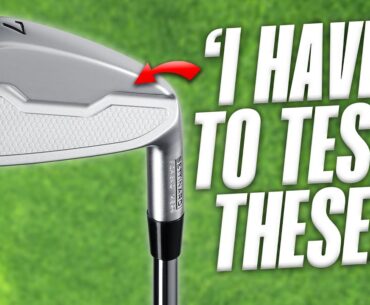 I HAD to try these golf irons!