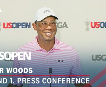 Tiger Woods: 2024 U.S. Open Press Conference | Round 1