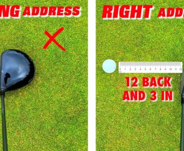 This Tip Makes Hitting DRIVER ALOT EASIER