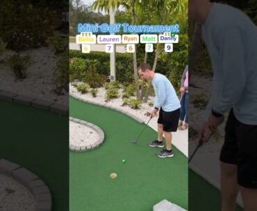 Hole 4 Part 1 | Mini Golf Season 4 Tournament #9 #minigolf