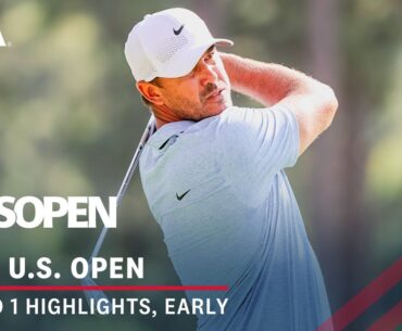 2024 U.S. Open Highlights: Round 1, Early
