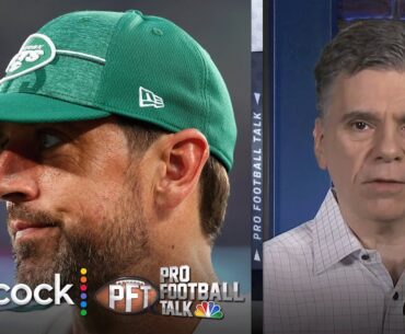 Questioning why New York Jets didn't say where Aaron Rodgers is | Pro Football Talk | NFL on NBC