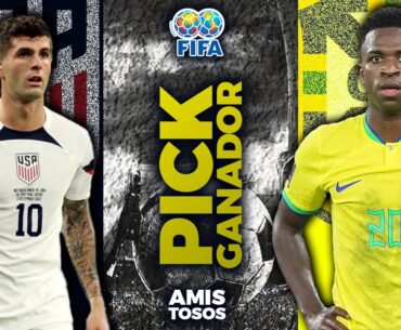 USA VS BRASIL PRONÓSTICO ⚽️🏆 | AMISTOSO INTERNACIONAL | FUTBOL SUDAMERICANO | APUESTAS DEPORTIVAS