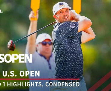 2024 U.S. Open Highlights: Round 1, Condensed
