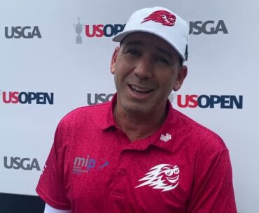 Sergio García Entrevista Jueves día 1 US Open 2024