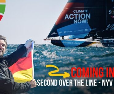 Coming In Hot! Second Over The Line In Impressive New York Vendée Arrival