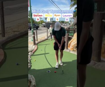 Hole 4 | Mini Golf Season 4 Tournament #8 #minigolf