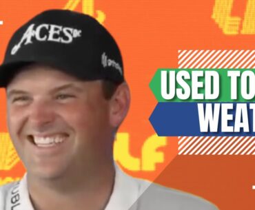 Patrick Reed TALKS about LIV Golf Houston and the DIFFICULTY to play in hot weather