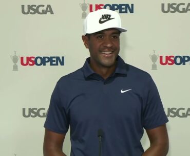 Tony Finau Thursday Flash Interview 2024 US Open Championship · Round 1