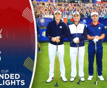 Thomas & Spieth vs Casey & Hatton | Extended Highlights | 2018 Ryder Cup