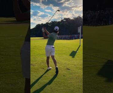 Min Woo Lee Iron Swing At Pinehurst