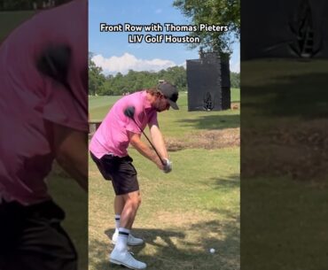 Thomas Pieters at LIV Golf Houston ⛳️ #livgolf #golfswing #golf