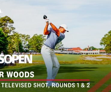 2024 U.S. Open Highlights: Tiger Woods | Every Televised Shot