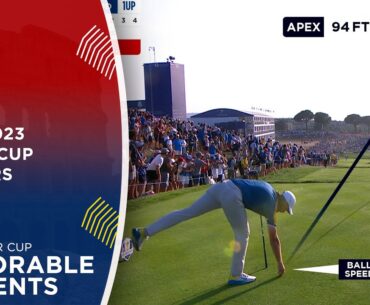 Best Tracers from the 2023 Ryder Cup