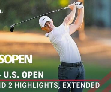 2024 U.S. Open Highlights: Round 2, Extended Action