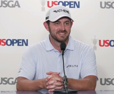 Patrick Cantlay Friday Flash Interview 2024 US Open Championship · Round 2