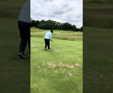 1991 Masters Champion, Ian Woosnam RIPPING 6 Into Par 3 4th At Hanbury Manor #golf #golfirons