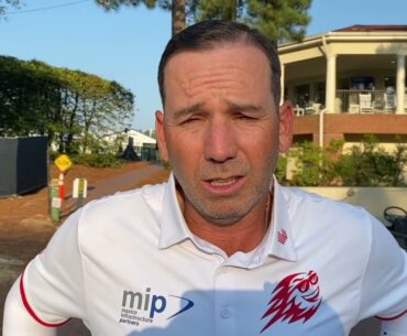 Sergio García Friday Flash Interview 2024 US Open Championship · Round 2 © USGA