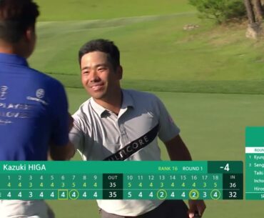 ハナ銀行インビテーショナル 1Rハイライト