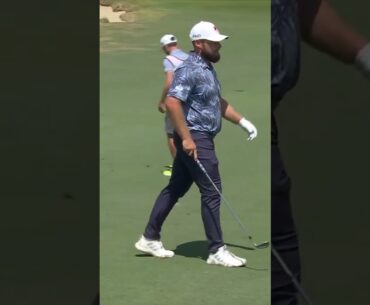 A game of inches for Tyrrell Hatton 😭 @usga #livgolf #shorts #golf #usopen