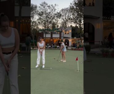 golf with girls in india #india #delhi #gurgaon #golf #golfgirls #indiagolf