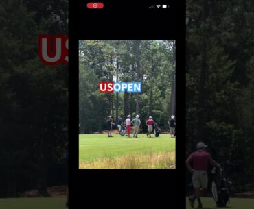 Viktor Hovland drives 17th @ #usopengolf ! #viktorhovland #tomgillisgolf #golf