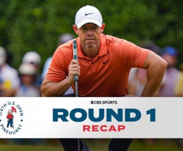 Rory McIlroy, Patrick Cantlay (-5) Share Lead After Round 1 Of U.S. Open I FULL RECAP I CBS Sports
