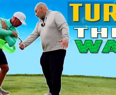 The Golf Swing Becomes EASY When You Turn Like THIS!!!!!