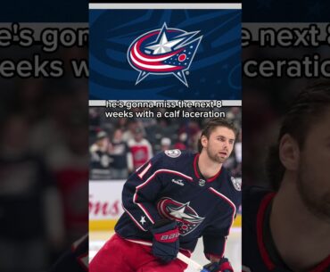 Adam Fantilli is Out for a Long Time #nhl