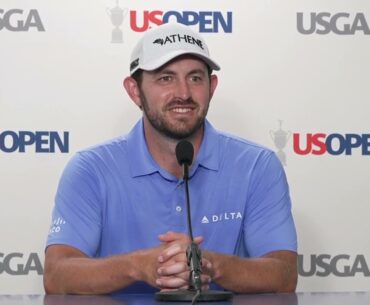 Patrick Cantlay Saturday Flash Interview 2024 US Open Championship · Round 3