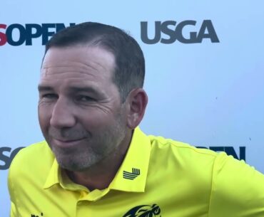 Sergio García flash interview after round 3 US Open 2024