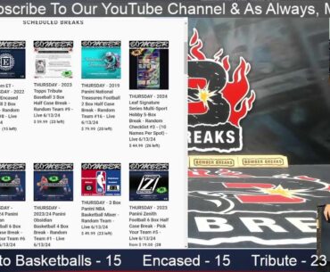 Welcome to BomberBreaks.com Thursday Afternoon Series 2 & More Live Group Breaks!