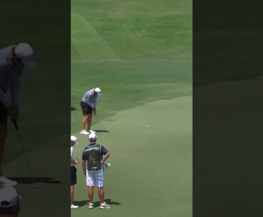 Drops it from distance ⛳️