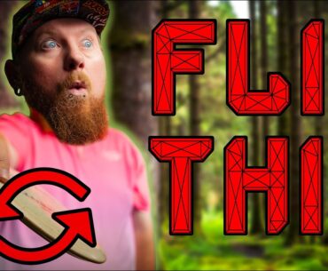 How To Hyzer Flip A Disc | Best Shot For Woods Disc Golf