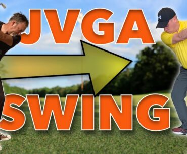 Trying The Jim Venetos Golf Swing - Is Staying Still and Closed The Key To Good Golf?