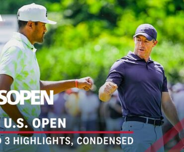 2024 U.S. Open Highlights: Round 3, Condensed