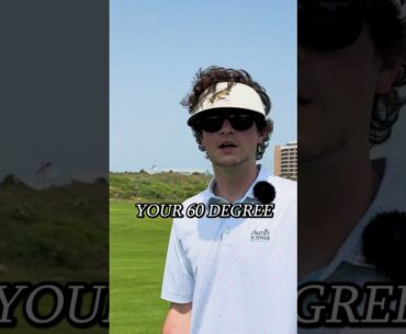 100 Yard Golf Chip Shot #golf #golfswing #golfchallenge