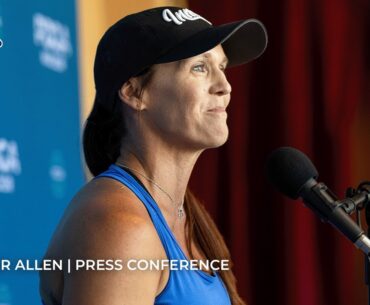 2024 PDGA Masters Disc Golf World Championships | Jennifer Allen Full Press Conference Interview