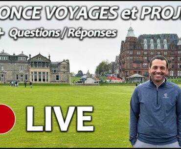 LIVE : Je vous annonce les projets 2024 et les voyages ! Je réponds à toutes les questions :)