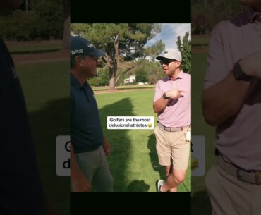 Golfers are the most delusional athletes