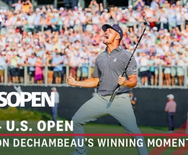 2024 U.S. Open Highlights: Bryson DeChambeau, Winning Moment