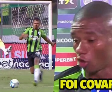 FAIR PLAY? Goleiro João Paulo se machuca e o atacante faz gol! América MG x Santos
