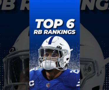 Top 6 Running Backs in Fantasy Football for 2024 🏈