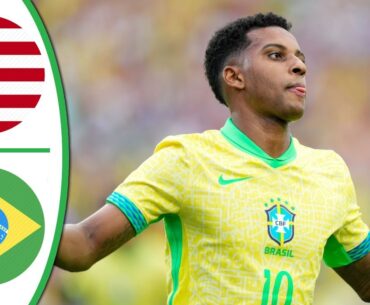 USA vs Brazil 1-1 Extended Highlights & Goals - Friendly 2024