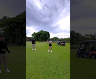 Komedi Lucu Saat Bella Bonita Diajari Main Golf Denny Caknan #dennycaknan #belbon #shorts