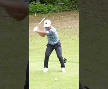 比嘉一貴ドライバースイング
