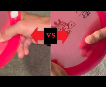 Forehand weird 3 finger stacked grip - tech disc test disc golf